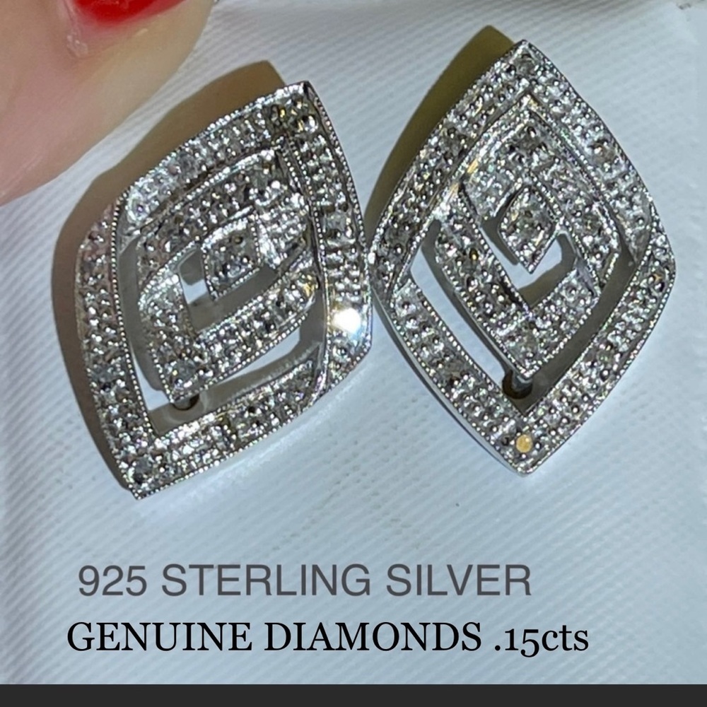 Diamond earrings